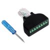SPINA RJ45 8PIN CON MORSETTO