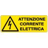 CARTELLO PERICOLO CORRENTE ELETTR
