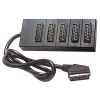 PRESA MULTIPLA SCART X 5 (1 MT)
