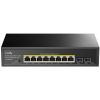 SWITCH GIGABIT POE 8P +2SFP 120W  CUDY  GS1008PS2