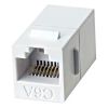 ACCOPP.KEYSTONE CAT5e NERO F/F