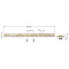 STRISCIA LED 13W/M BN 12V IP20