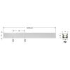 SERIE NETTUNO STRISCE A LED NEON 2835 16W/M* 24V IP67 CRI90