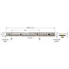 LED STRIP 17W/M CW 220V IP66 5M