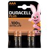 PILA ALCALINA MINISTILO TIPO AAA
 "DURACELL PLUS"