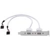 ESPANSIONE A DUE PORTE USB 0.3mt