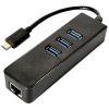 SCHEDA USB3.1 C GIGABIT + 3HUB
