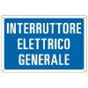 CARTELLO INTERRUTT.ELETTR.GENER.