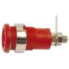 PRESA 4mm  ROSSA A VITE