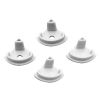 KIT 4 TAPPI PROFILO ANGOLO BIANCO