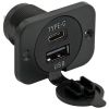 DOPPIA PRESA USB+USBC 5V 3A PANN