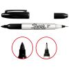MARCATORE SHARPIE TWIN TIP NERO